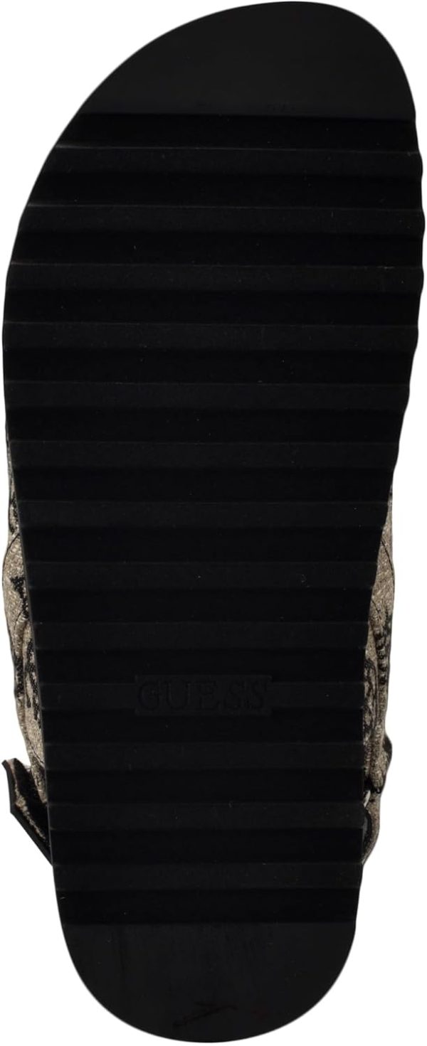 GUESS Women's FADEY Sandal guess womens fadey sandals white