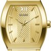 GUESS Men's 42mm Watch - Gold-Tone Bracelet Champagne Dial Gold-Tone Case s 42mm watch