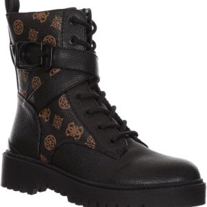 GUESS Women's Orana Combat Boot guess womens orana combat boots