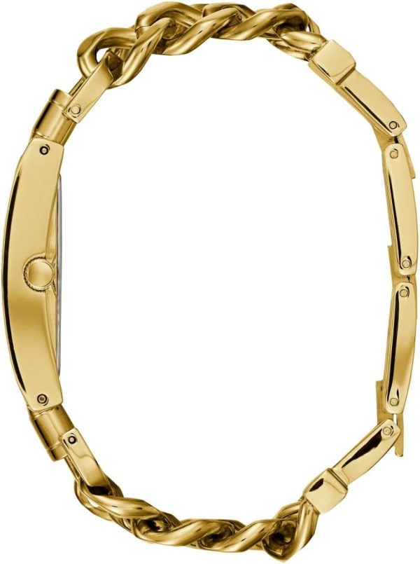 GUESS Women's Silver-Tone Multi-Chain Bracelet Watch-2