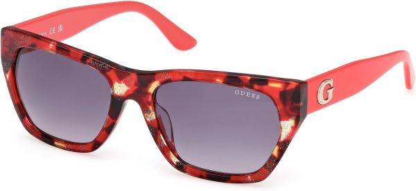 Guess GU00203-H 54B red havana 56/18/140 WOMAN Sunglasses-0
