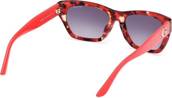Guess GU00203-H 54B red havana 56/18/140 WOMAN Sunglasses guess gu00203-h 54b
