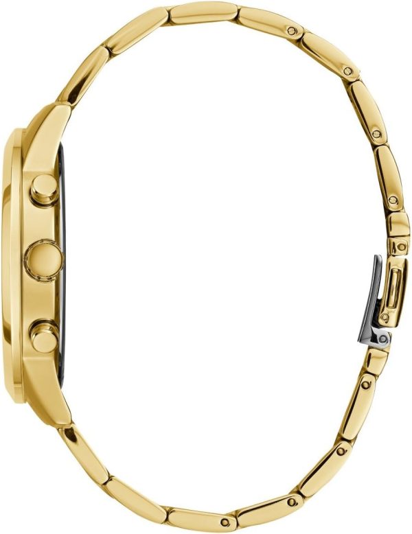 GUESS Classic Gold-Tone Stainless Steel Bracelet Watch-2