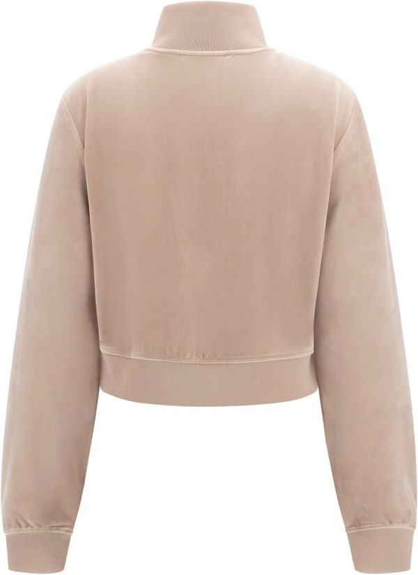 GUESS Women's Couture Full Zip Sweatshirt-3