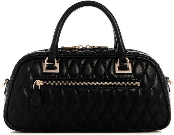 GUESS Valla Small Faux-Leather Satchel-1