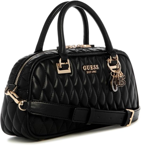 GUESS Valla Small Faux-Leather Satchel-2