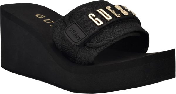 GUESS Women's Dellean Wedge Sandal guess womens dellean wedge sandals