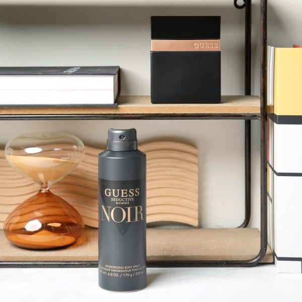 Guess Seductive Homme Noir Men Body Spray 6 oz-1