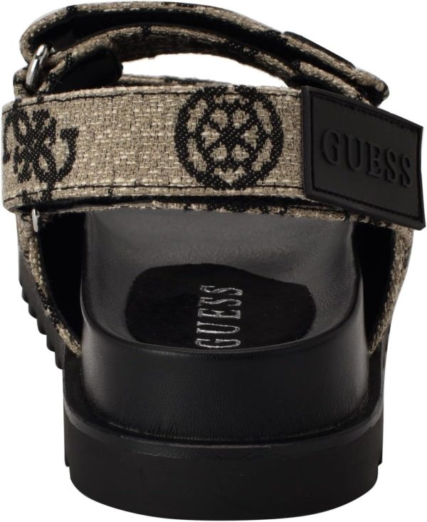 GUESS Women's FADEY Sandal guess womens fadey sandals black