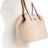 GUESS Victtoria 2 in 1 Tote, Natural/Cognac-4