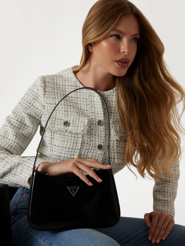 GUESS Arnela Top Zip Shoulder Bag guess arnela top zip shoulder bag