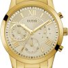 GUESS Classic Gold-Tone Stainless Steel Bracelet Watch guess classic gold tone stainless steel bracelet watch