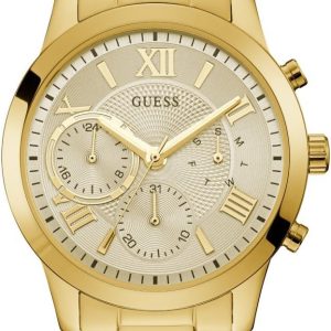GUESS Classic Gold-Tone Stainless Steel Bracelet Watch guess classic gold tone stainless steel bracelet watch