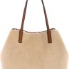 GUESS Victtoria 2 in 1 Tote, Natural/Cognac-3