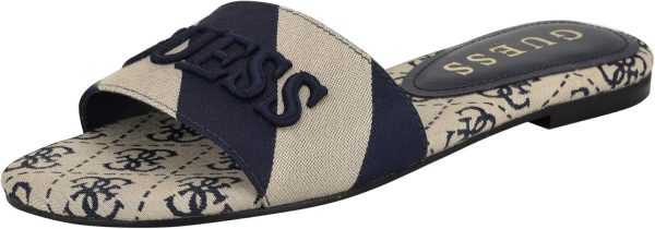 GUESS Women's Harini Flat Sandal guess womens harini flat sandals