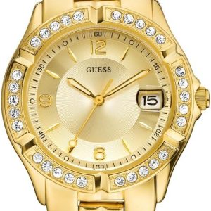 GUESS Gold-Tone Bracelet Watch guess dream ladies gold tone bracelet watch