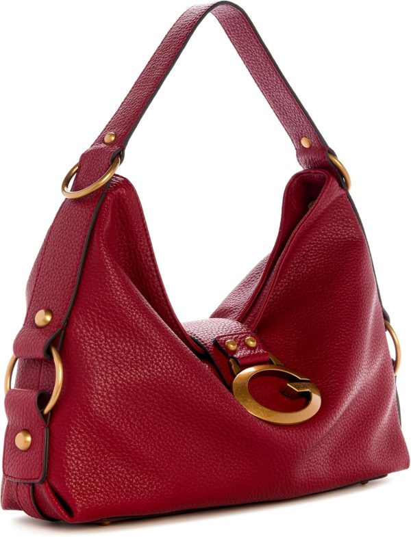 GUESS Camden Shoulder Bag guess camden shoulder bag cognac