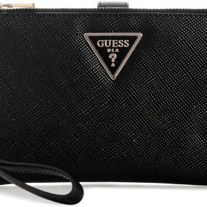 GUESS Laurel II Double Zip Organizer Wallet guess damen laurel ii double zip wallet organizer geldbörse