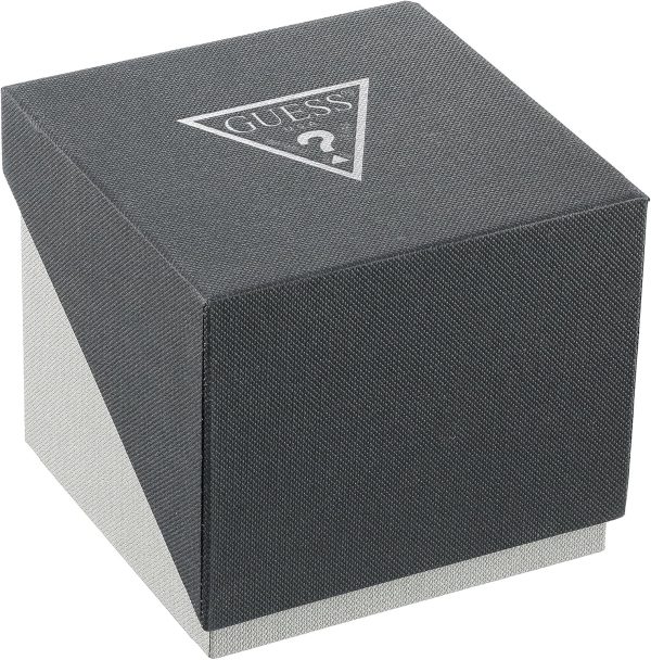 GUESS Men's Stainless Steel Gunmetal Chronograph Bracelet Watch guess men s