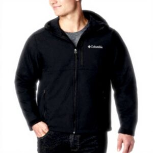 Columbia Ascender Giacca Softshell Uomo Nero Impermeabile