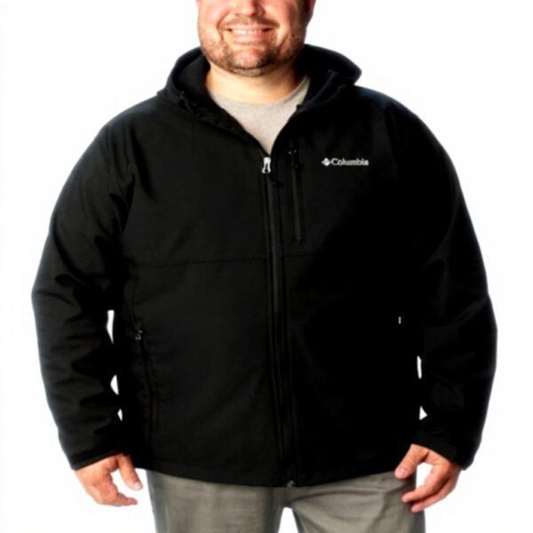 Columbia Ascender Giacca Softshell Uomo Nero Impermeabile