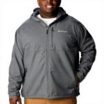 Columbia Ascender Giacca Softshell Uomo Cappuccio Grafite