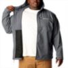 Columbia Ascender Giacca Softshell Uomo Cappuccio Grafite