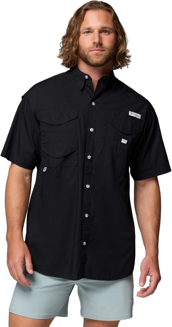 Columbia Bonehead Camicia Uomo Cotone Poliestere Pesca-0
