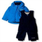 Columbia Buga Set Giacca Pantaloni Bambini Blu Sportivo