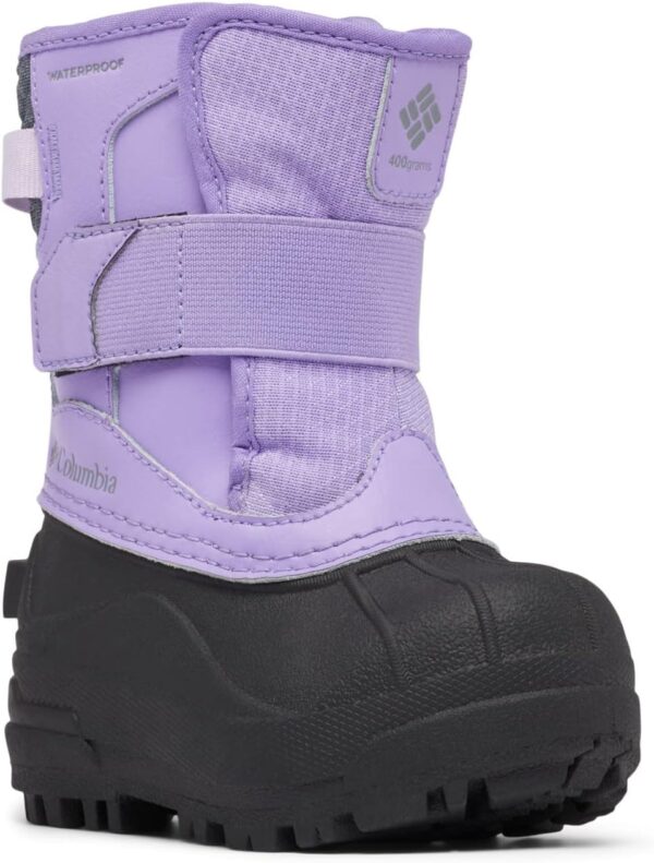 Columbia Bugaboot Stivali Neve Bambini Impermeabile Nero-5