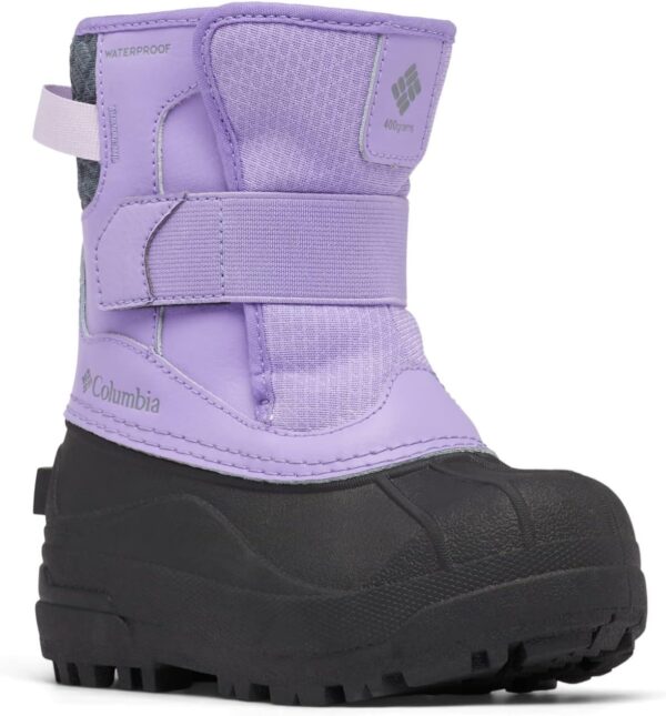 Columbia Bugaboot Stivali Neve Bambini Impermeabile Nero-0