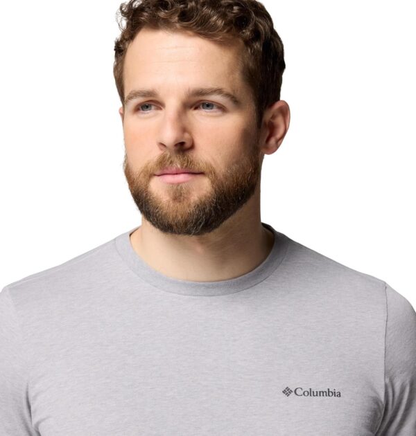 Maglietta Columbia CSC Logo Uomo Cotone Biologico Maniche-3