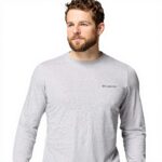 Maglietta Columbia CSC Logo Uomo Cotone Biologico Maniche