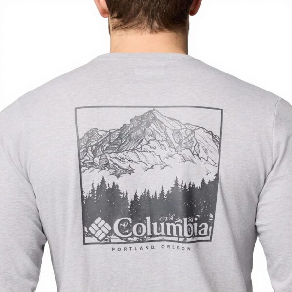 Maglietta Columbia CSC Logo Uomo Cotone Biologico Maniche