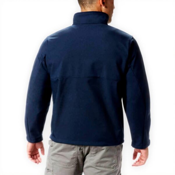 Columbia Softshell Giacca Uomo Impermeabile Antivento Blu
