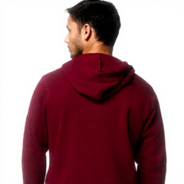 Columbia Felpa Uomo Trek Cappuccio Cotone Rich Wine Large