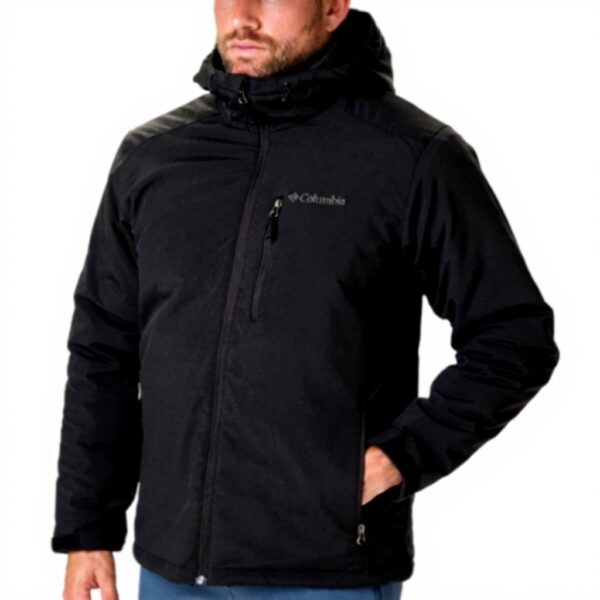 Columbia Giacca Softshell Uomo Impermeabile Antivento Nero