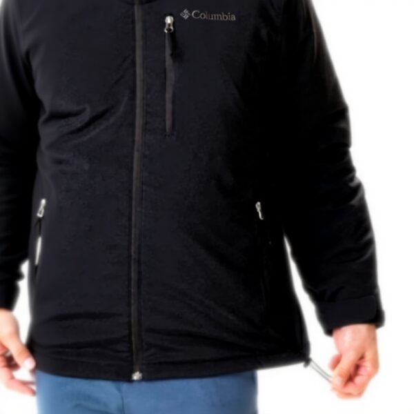 Columbia Giacca Softshell Uomo Impermeabile Antivento Nero