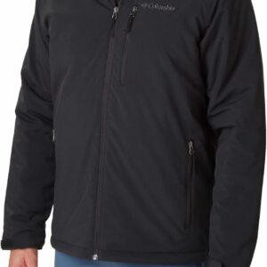 Columbia Giacca Softshell Uomo Impermeabile Antivento Nero-0