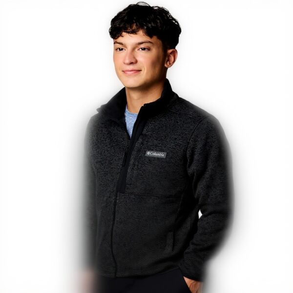 Columbia Giacca Pile Uomo Sweater Weather Black Heather XL