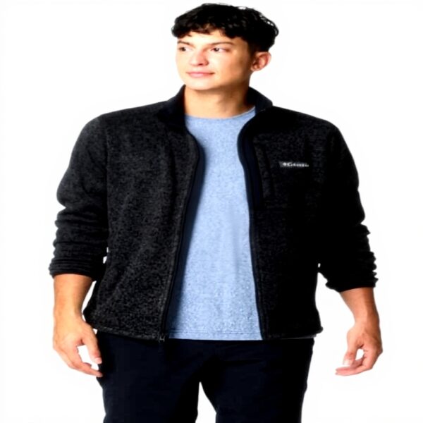 Columbia Giacca Pile Uomo Sweater Weather Black Heather XL