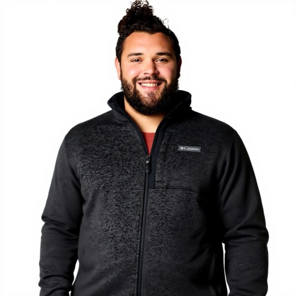 Columbia Giacca Pile Uomo Sweater Weather Black Heather XL