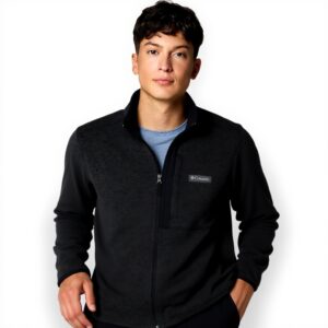 Columbia Giacca Pile Uomo Sweater Weather Black Heather XL