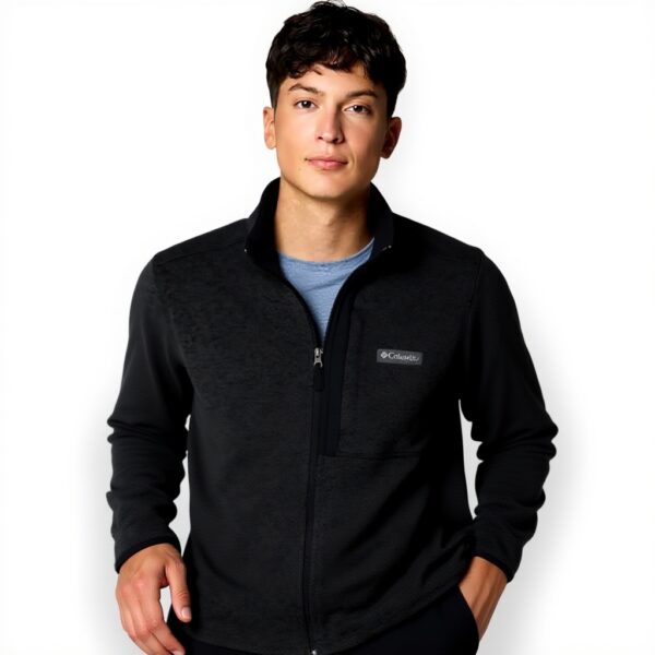 Columbia Giacca Pile Uomo Sweater Weather Black Heather XL