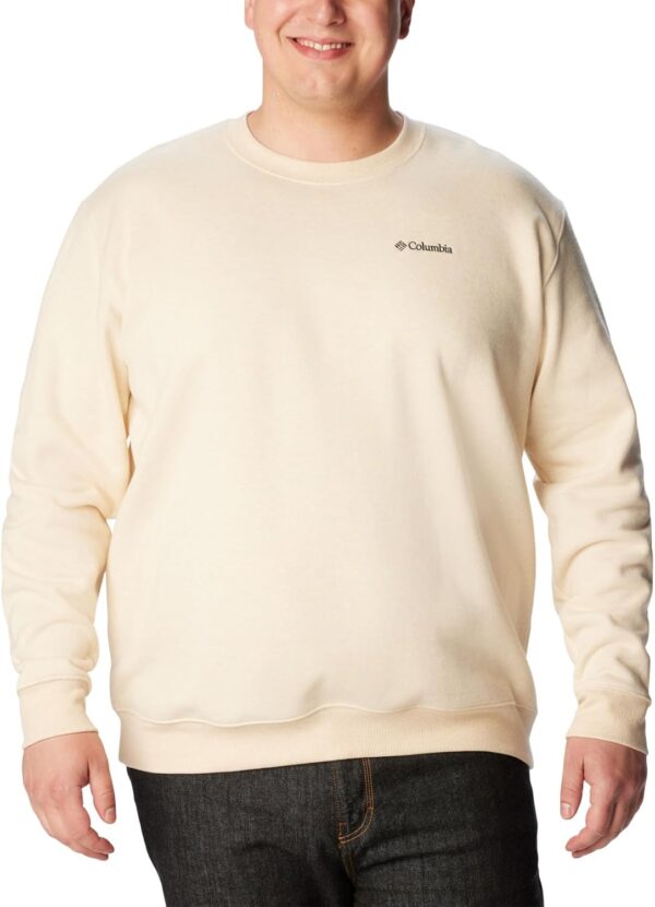 Columbia Hart Mountain II Crew Felpa Unisex Cotone-6