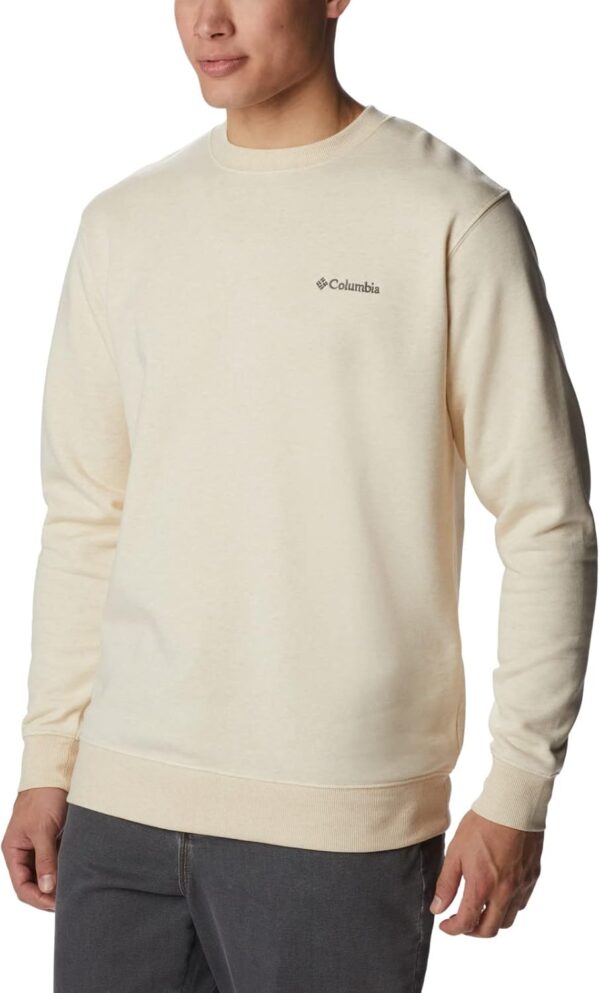 Columbia Hart Mountain II Crew Felpa Unisex Cotone-4