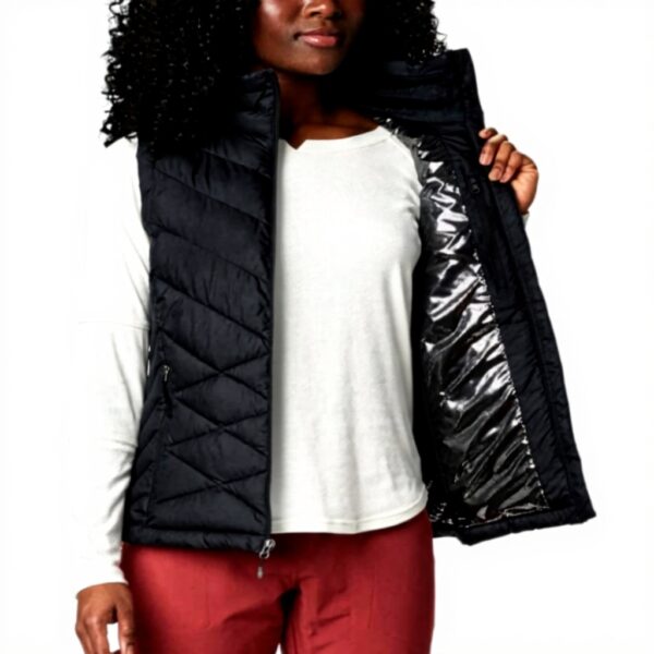 Columbia Gilet Donna Impermeabile Termico OMNI-HEAT Nero
