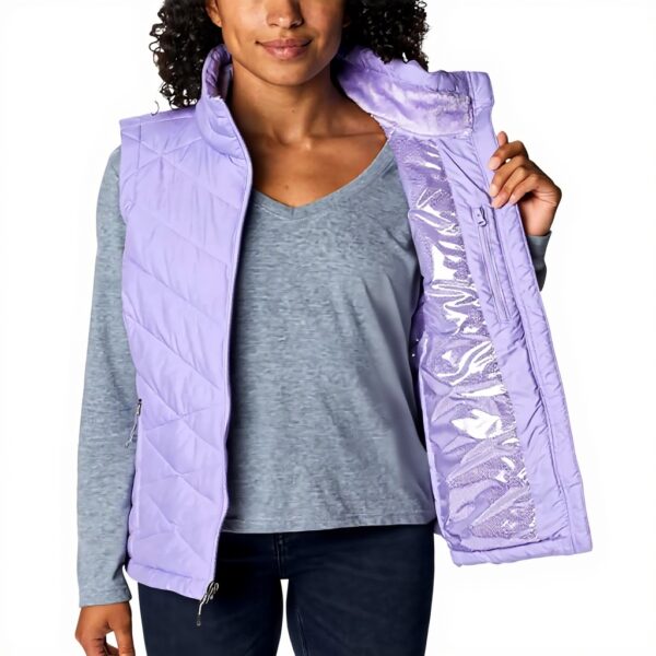Gilet Columbia Heavenly Donna Impermeabile Termico Viola