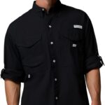 Columbia Steens Mountain Giacche Uomo Nero Pesca Outdoor-0