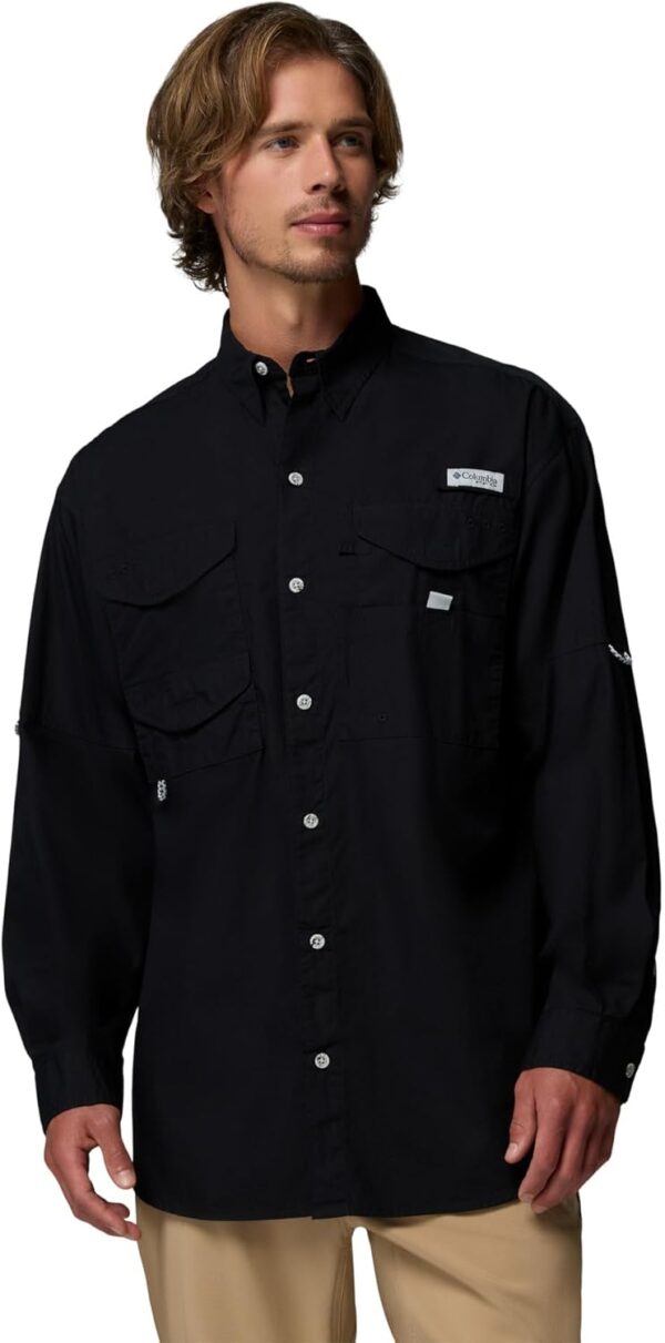 Columbia Steens Mountain Giacche Uomo Nero Pesca Outdoor-3